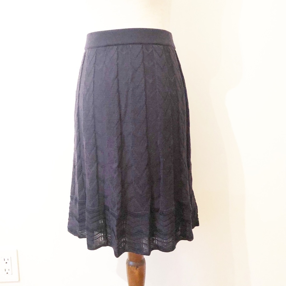 Missoni blue wool skirt